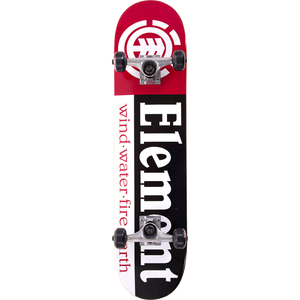 Element Section Complete Skateboard -7.75 Black/White/Red