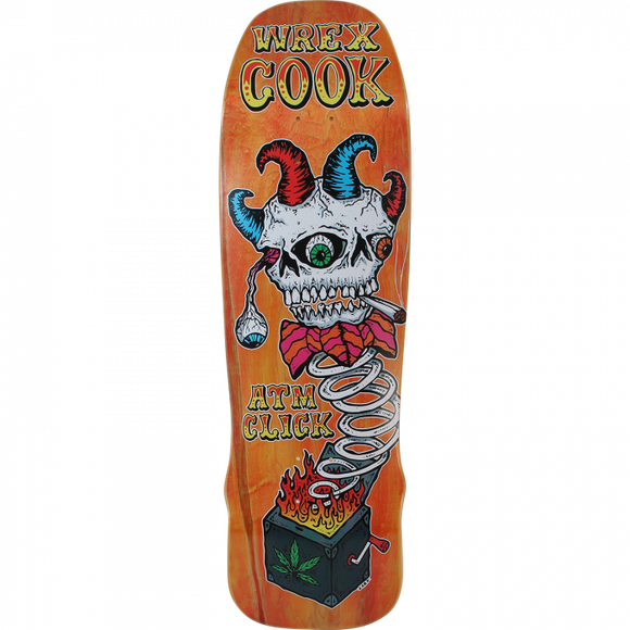 ATM Cook Circus Skateboard Deck -9.5x31.5 DECK ONLY