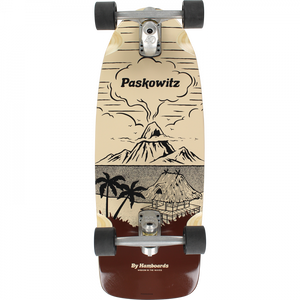 Hamboards Paskowtiz  30" Surfskate Comp Hut Island 