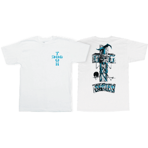 Dogtown Stonefish T-Shirt - Size: Small White