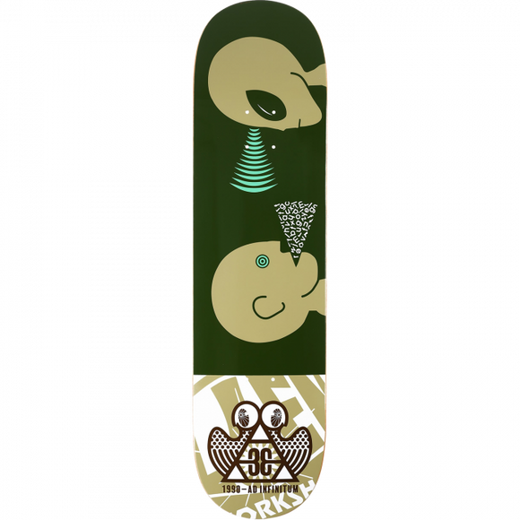 Alien Workshop Mind Control-33 Skateboard Deck -8.25 DECK ONLY