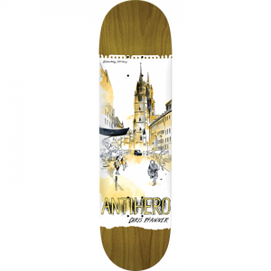 Antihero Pfanner Cityscapes Skateboard Deck -8.38 DECK ONLY