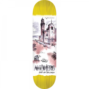 Antihero Van Der Linden Cityscapes Skateboard Deck -8.06 DECK ONLY