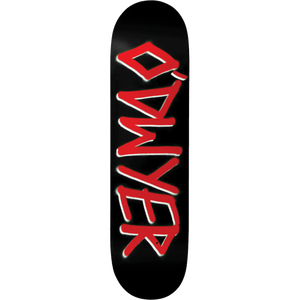 Deathwish O‚àö√áDeathwishyer Gang Name Skateboard Deck -8.5 Black/Red DECK ONLY