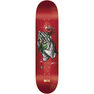 DGK Blessed Skateboard Deck -8.0 Red Lenticular DECK ONLY