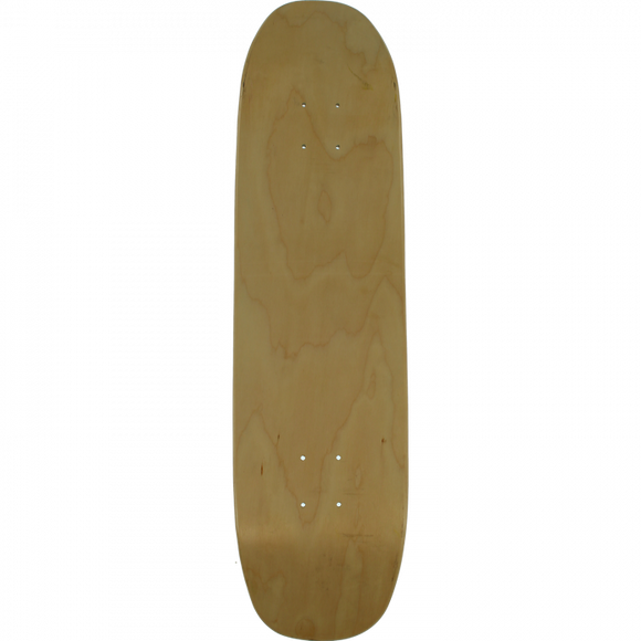 Madrid Shaped Blank Skateboard Deck -8.12x31.75 DECK ONLY