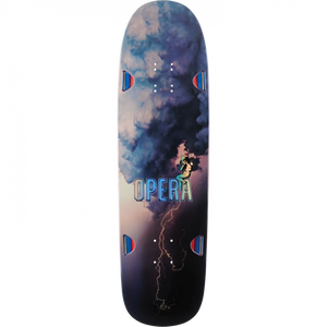 Opera Cloudy Skateboard Deck -9.12x32.6 Wheel Wells DECK ONLY