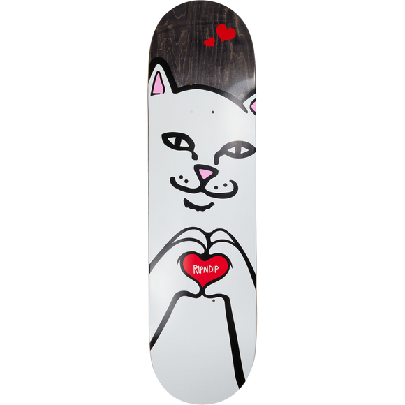 Rip N Dip Nermal Loves Skateboard Deck -8.5 Black DECK ONLY