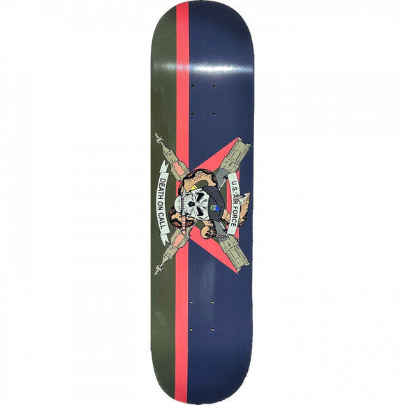 Snake Farm Death On Call Skateboard Deck -8.25 DECK ONLY