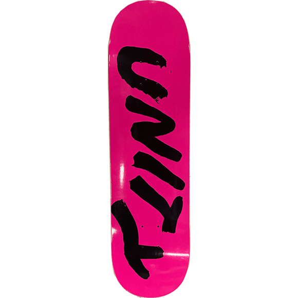 Unity Wet Skateboard Deck -8.25 Black DECK ONLY