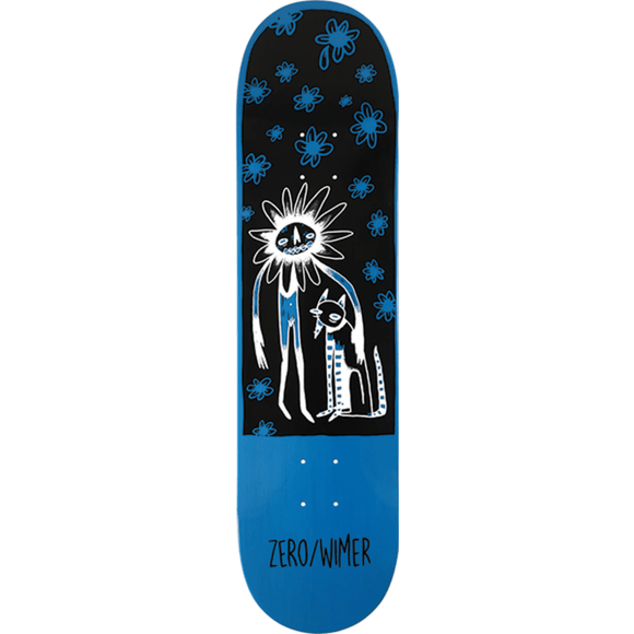 Zero Wimer Hillz Skateboard Deck -8.25 Blue DECK ONLY