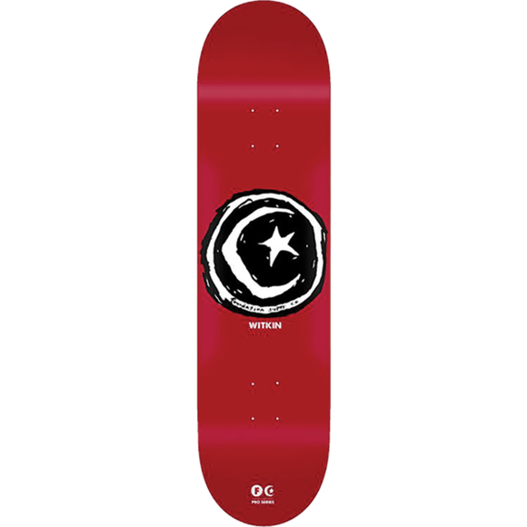 Foundation Witkin Star And Moon Skateboard Deck -8.5 DECK ONLY