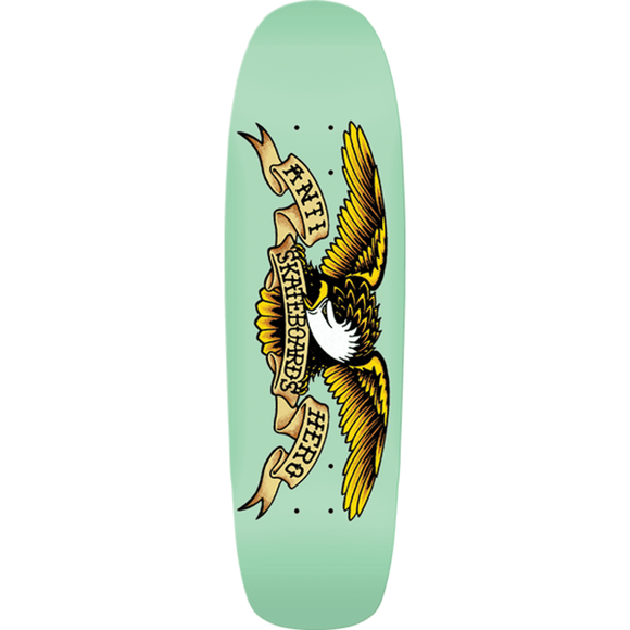 Antihero Shaped Eagle Skateboard Deck -9x31.5 Scallywag DECK ONLY