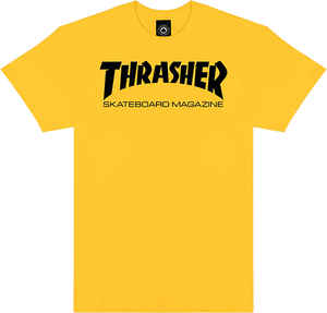 Thrasher Skate Mag T-Shirt - Gold/Black