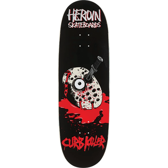 Heroin Curb Killer 6 Skateboard Deck -10x32 DECK ONLY