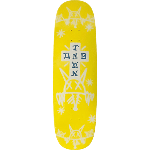 Dogtown Rat Face 2 Square Egg Dk-9.25x30 Yellow Dip DECK ONLY