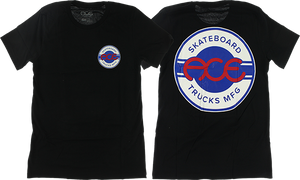 Ace Seal Logo T-Shirt - Black/White/Blue/Red