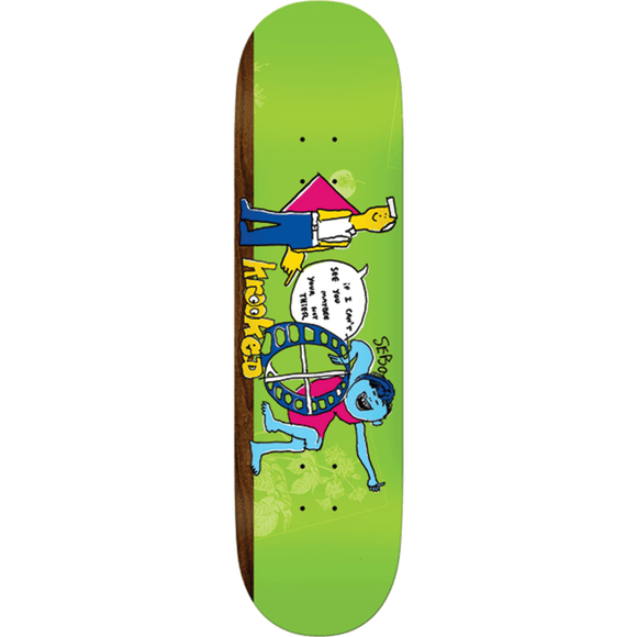 Krooked Walker Not Their Skateboard Deck -8.5 DECK ONLY