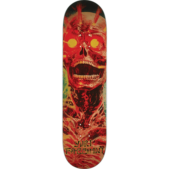 Deathwish Yuri Skull Skateboard Deck -8.25 DECK ONLY