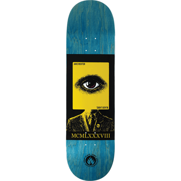 Black Label Reuter Eat The Rich Skateboard Deck -8.75 Asst DECK ONLY