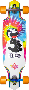 Dusters Channel Felix Lb Complete Skateboard -34" Tiedye 