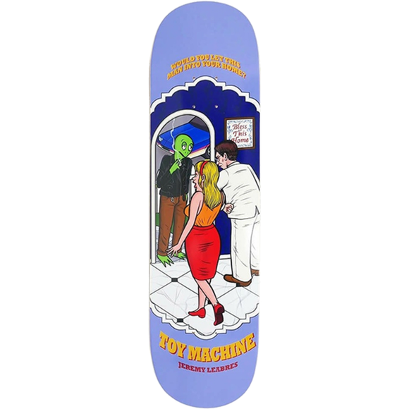 Toy Machine Leabres Bless This Skateboard Deck -8.13 DECK ONLY