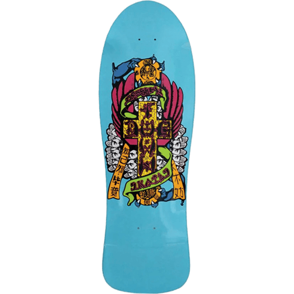 Dogtown Dressen Hands Dk-10.12x30.32 Sky Blue Dip DECK ONLY