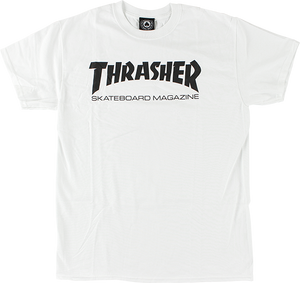 Thrasher Skate Mag T-Shirt - White/Black