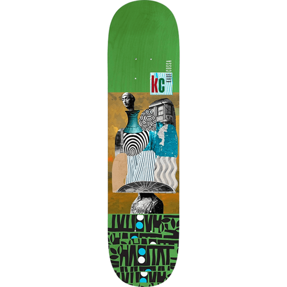 Habitat Cossa Portraits From The Edge Skateboard Deck -8.5 DECK ONLY