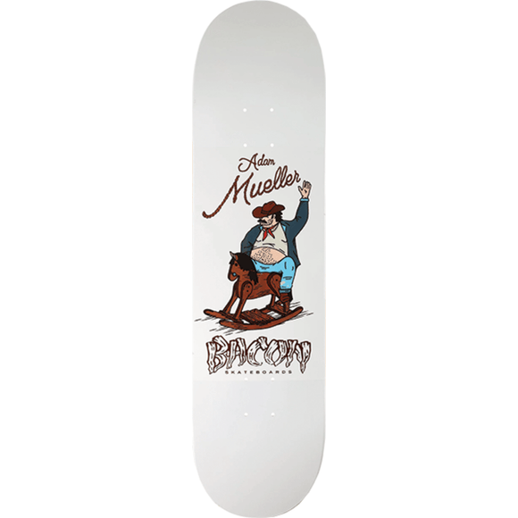 Bacon Mueller Chowboy Skateboard Deck -8.25 DECK ONLY