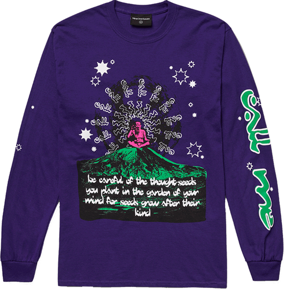 Call Me 917 Hippy Ls Size: MEDIUM Purple