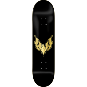 Zero Firebird Skateboard Deck -8.25 Black/Gold Foil DECK ONLY