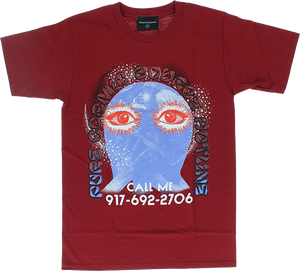 Call Me 917 Pure Cosmic T-Shirt - Size: Small Cardinal