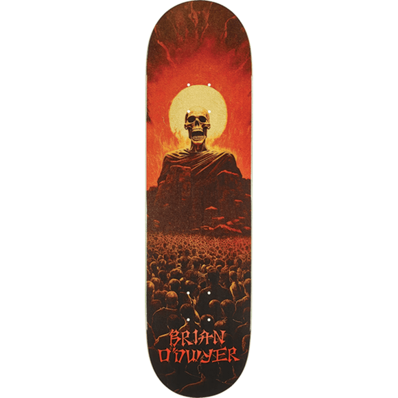 Deathwish Odwyer Skull Skateboard Deck -8.47 DECK ONLY