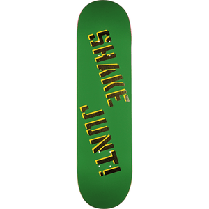 Shake Junt Og Gold Skateboard Deck -8.38 Green DECK ONLY