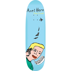 Antihero Cardiel Pigeon Vision Skateboard Deck -9.18x32.62 DECK ONLY