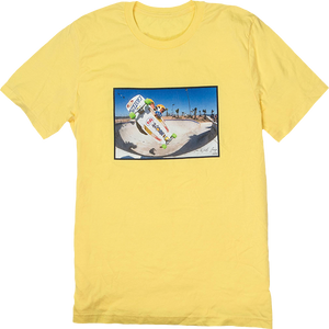 45rpm Tom (Wally) Inouye T-Shirt - Size: Medium Yellow