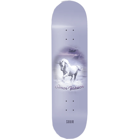 Sour Isaksson Polejam Pony Skateboard Deck -8.25 DECK ONLY