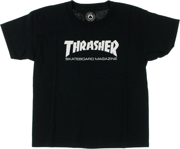 Thrasher Mag Logo Youth T-Shirt - Black