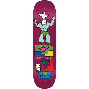 Krooked Barbee We Skateboard Deck -8.75 DECK ONLY