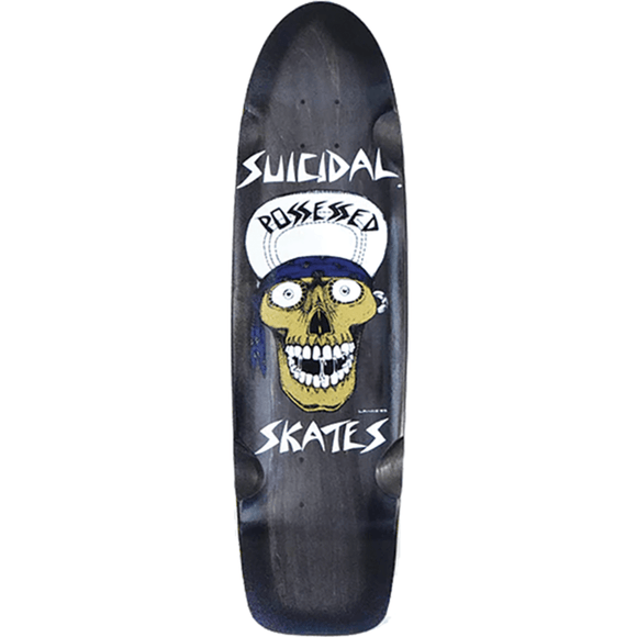 Suicidal Punk Skull Rider Dk-8.3x30.5 Blue/Black Fd DECK ONLY