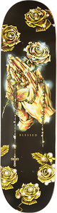 DGK Blessed Skateboard Deck -8.06 Black/Gold DECK ONLY