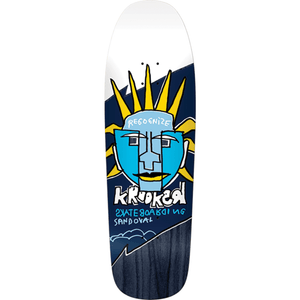 Krooked Sandoval Recognize Skateboard Deck -9.81x32.06 DECK ONLY