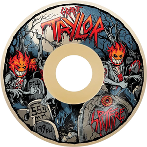 Spitfire Taylor F4 99a Undead 55.5mm Skateboard Wheels (Set of 4)