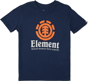 Ele Vertical Youth T-Shirt - Eclipse Navy