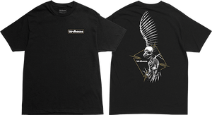 Birdhouse Full Skull T-Shirt - Size: Small Black