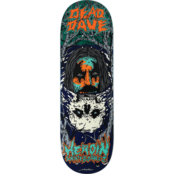 Heroin Dead Dave Dead Reflections Skateboard Deck -10.0 DECK ONLY