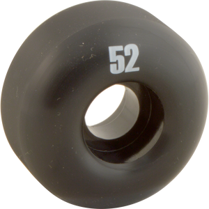 Essentials Black 52mm  Skateboard Wheels (Set of 4)