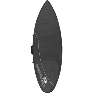 O&E Ocean & Earth Aircon Shortboard Cover 7'0" Black/Grey 