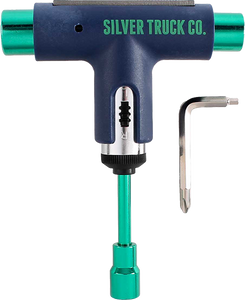 Silver Tool Blue/Green